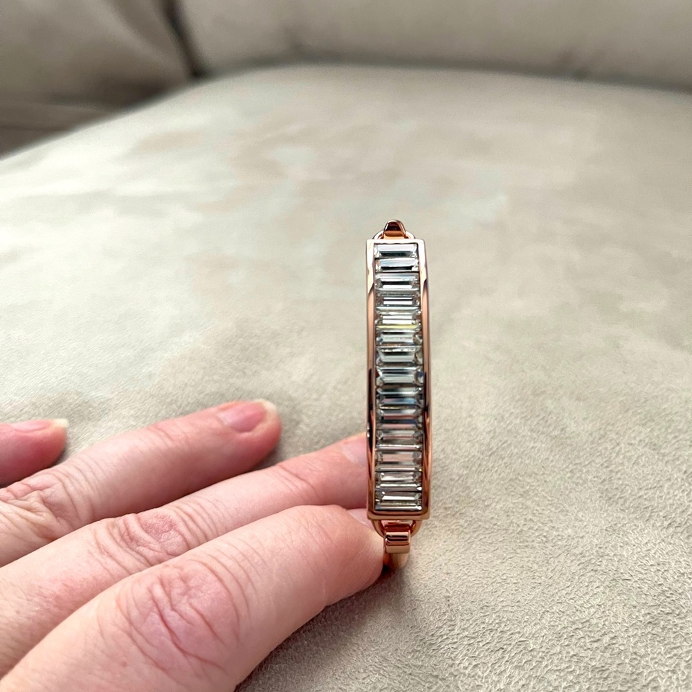 Coach rose gold bracelet